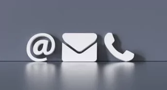 Kontakt per Email oder Telefon